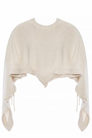 Poncho with decorative tie fastening, zdjęcie 1 Poncho with decorative tie fastening od Chloe